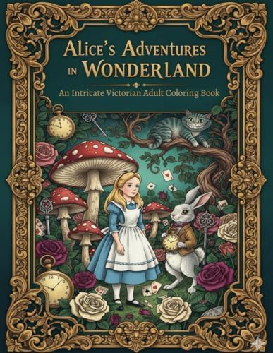 Amazon.com: Wonderland: A Coloring Book Inspired by Alice's